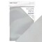 Craft Perfect Vellum Paper 8.5&#x22;X11&#x22; 10/Pkg-Pearled Silver
